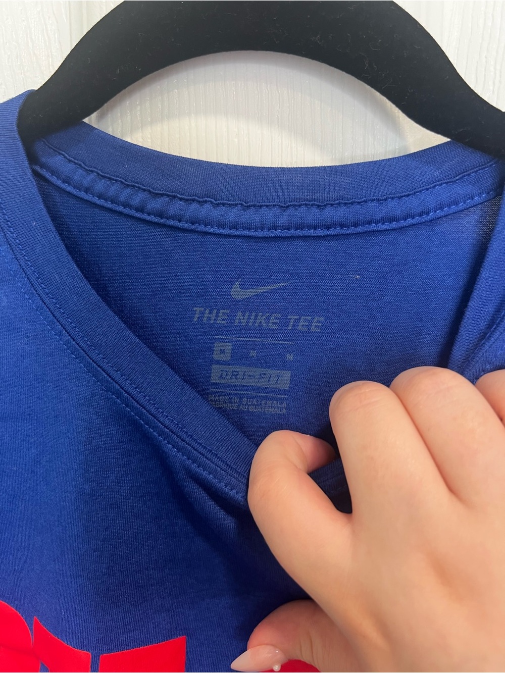 Nike Buffalo Bills Men's Royal Blue Dri Fit T-Shirt Size M - Picture 4 of 4